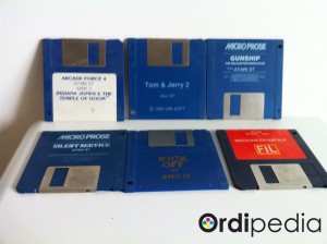 Diverses disquettes Atari ST en loose